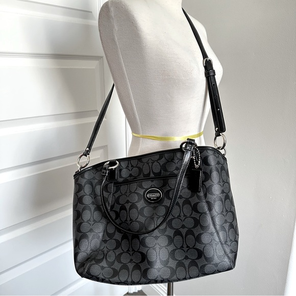 Coach Peyton Signature Pocket Tote bag - Picture 1 of 12